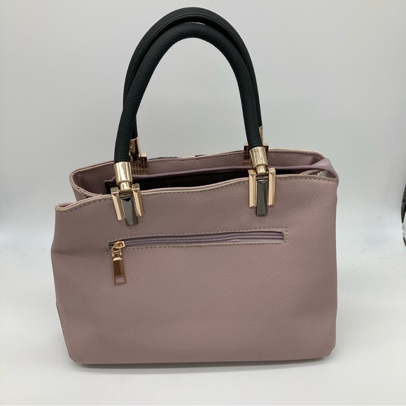 Synthetic Leather Colorblock Purse - Picture 3 of 8